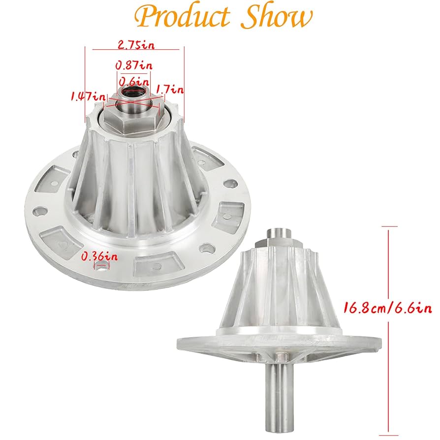 Amazon.com : waltyotur 4165022 Mower Spindle Assembly